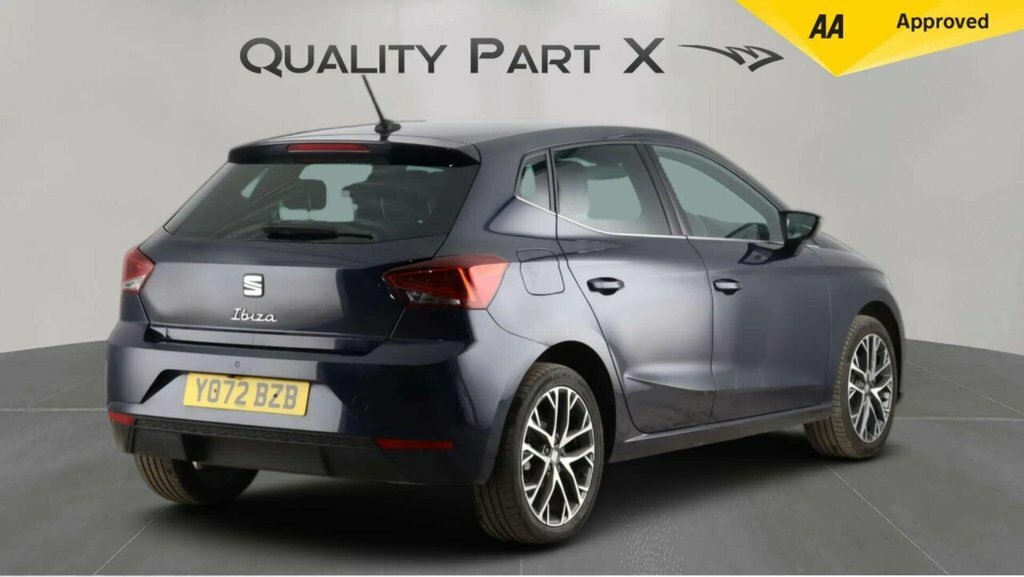 Seat Ibiza Hatchback YO72BZB Blue #6