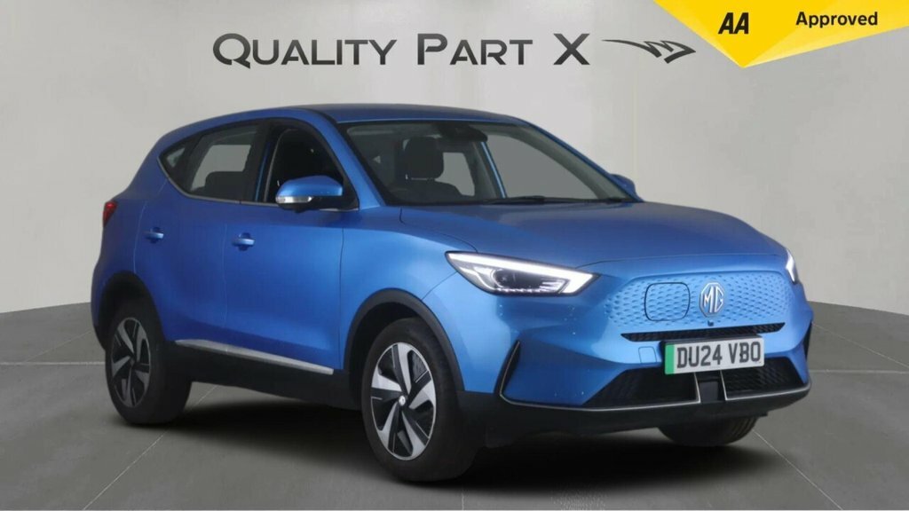 MG ZS Suv Blue
