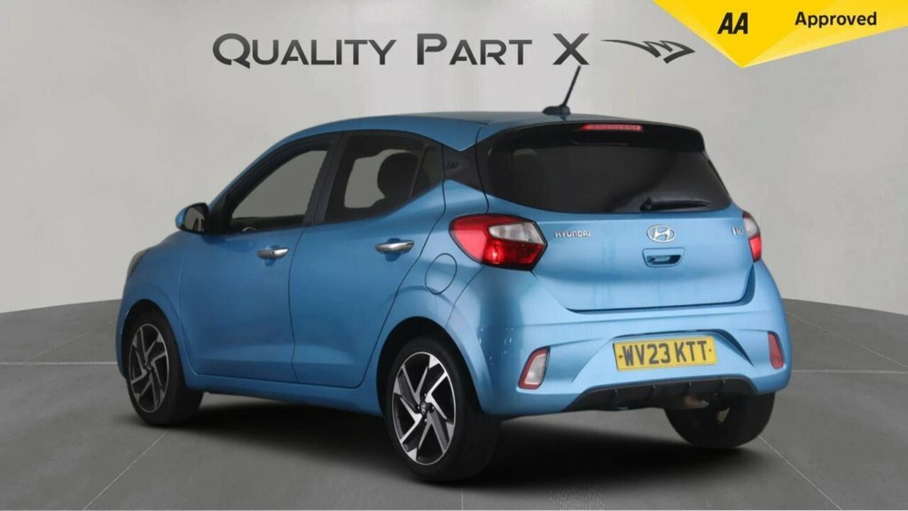 Hyundai I10 Hatchback WV23KTT Blue #4