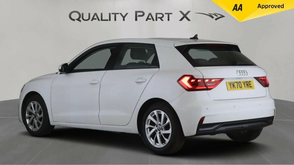 Audi A1 Hatchback YK70YRE White #5