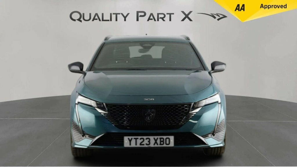 Peugeot 308 SW Estate YT23XBO Blue #2