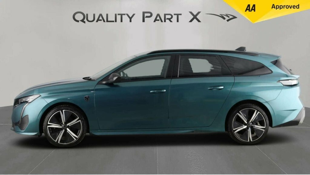 Peugeot 308 SW Estate YT23XBO Blue #4