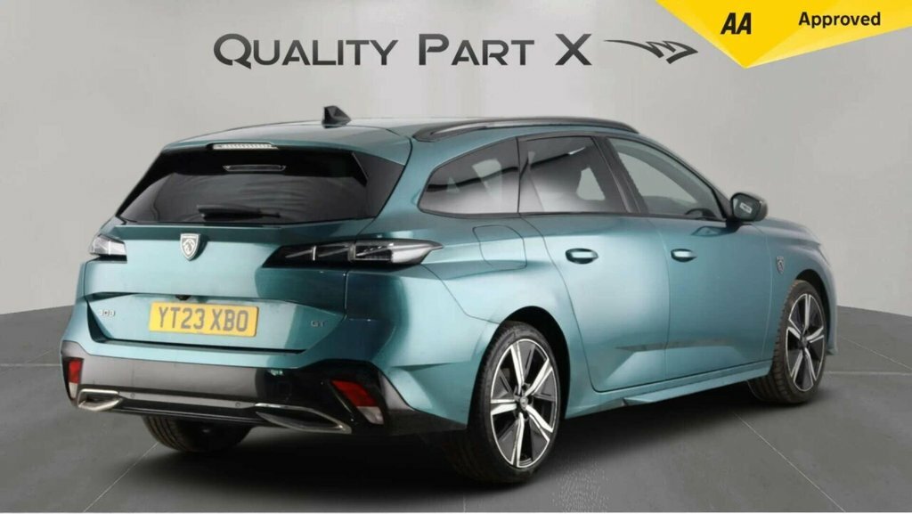 Peugeot 308 SW Estate YT23XBO Blue #5