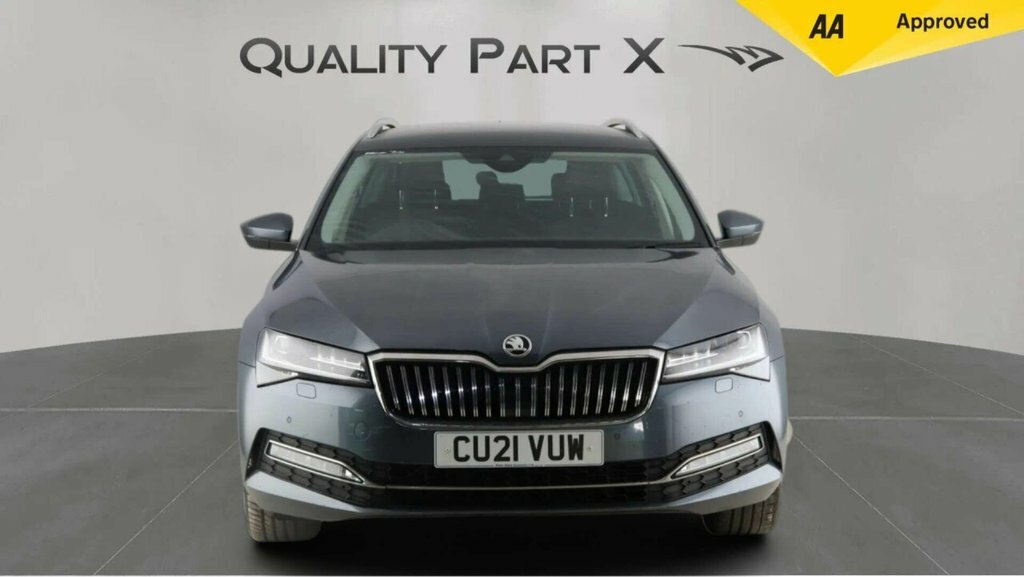 Skoda Superb Estate CU21VUW Grey #2