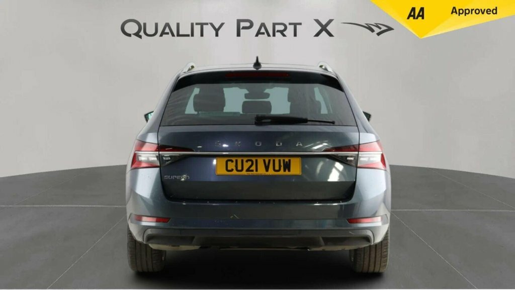 Skoda Superb Estate CU21VUW Grey #6