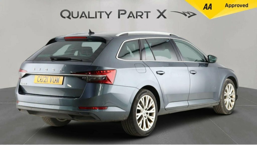 Skoda Superb Estate CU21VUW Grey #5