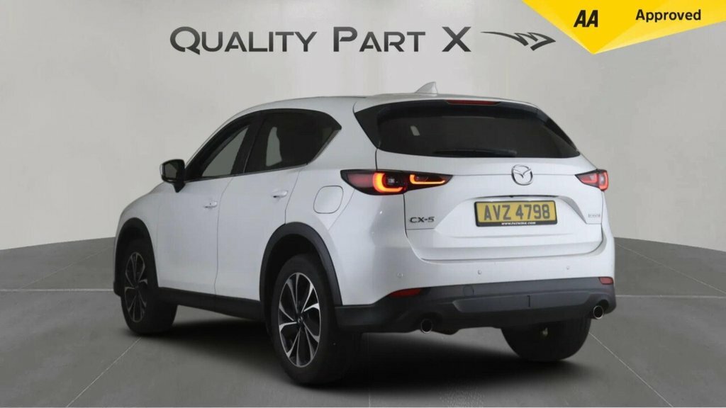 Mazda CX-5 Suv AVZ4798 White #5