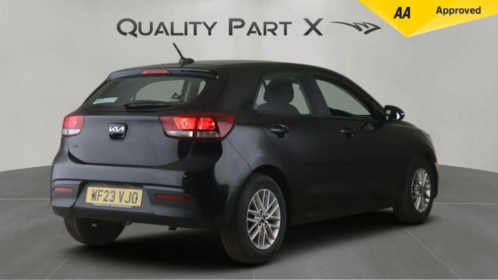 Kia RIO Hatchback WF23VJO Black #5