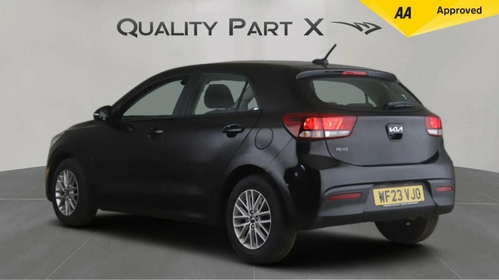 Kia RIO Hatchback WF23VJO Black #4