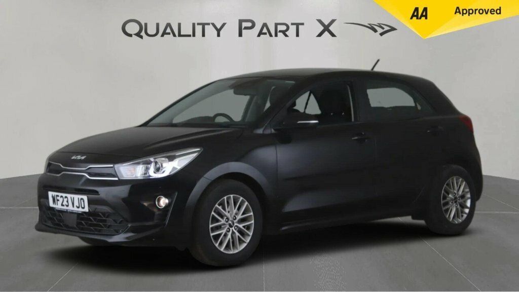 Kia RIO Hatchback WF23VJO Black #2