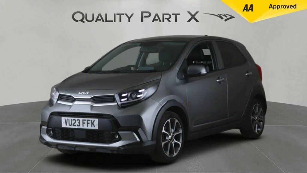 Kia Picanto Hatchback VU23FFK Grey #3