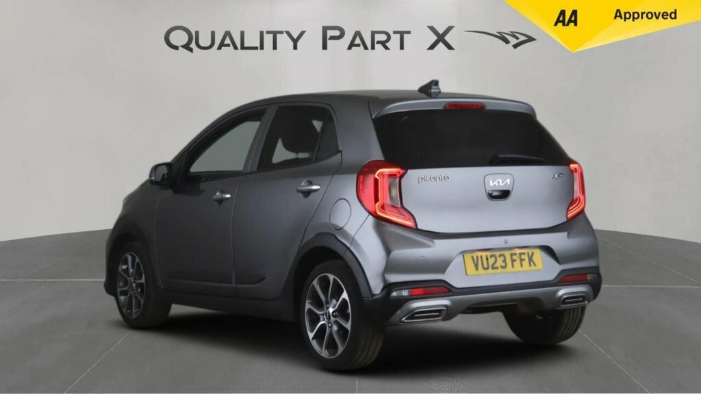 Kia Picanto Hatchback VU23FFK Grey #5