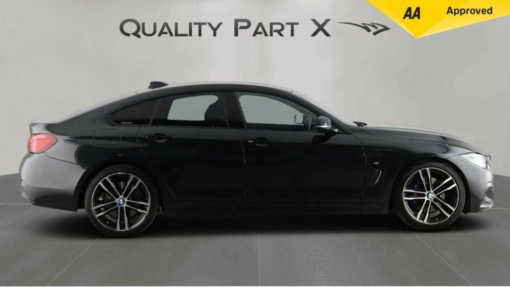 BMW 4 Series Gran Coupe Hatchback YB21KSU Black #4