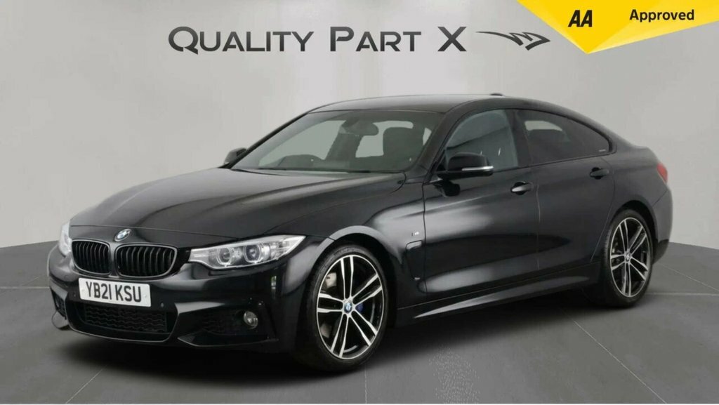 BMW 4 Series Gran Coupe Hatchback YB21KSU Black #3