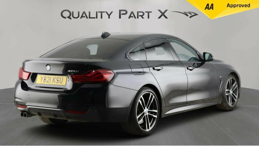 BMW 4 Series Gran Coupe Hatchback YB21KSU Black #5