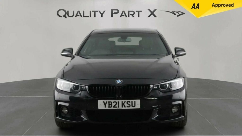BMW 4 Series Gran Coupe Hatchback YB21KSU Black #2