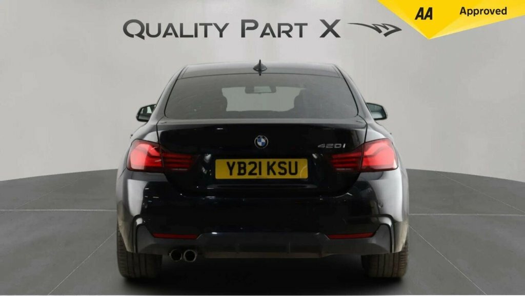 BMW 4 Series Gran Coupe Hatchback YB21KSU Black #6