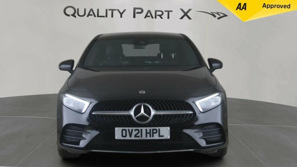 Mercedes-Benz A Class Saloon OV21HPL Black #2