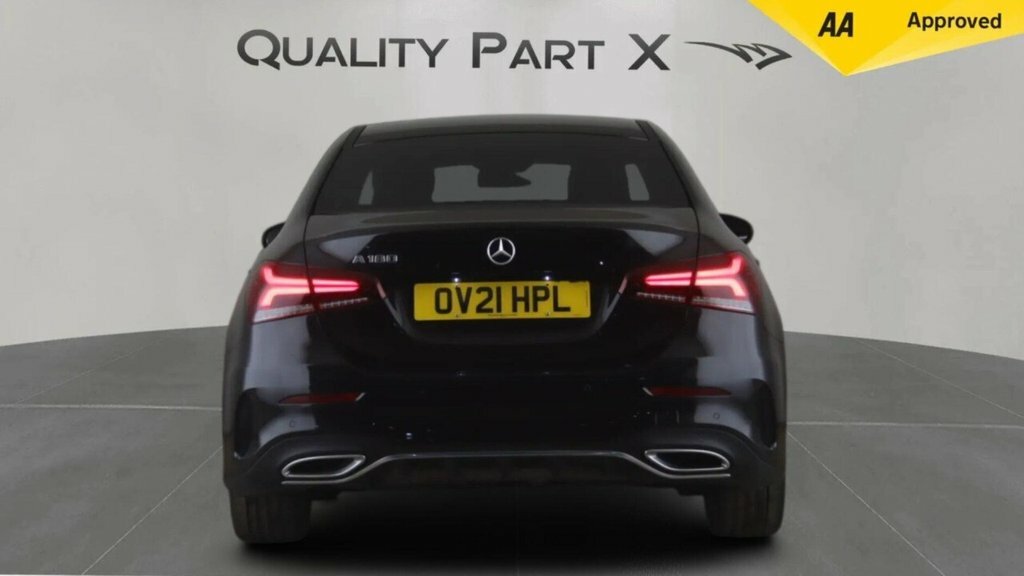 Mercedes-Benz A Class Saloon OV21HPL Black #5