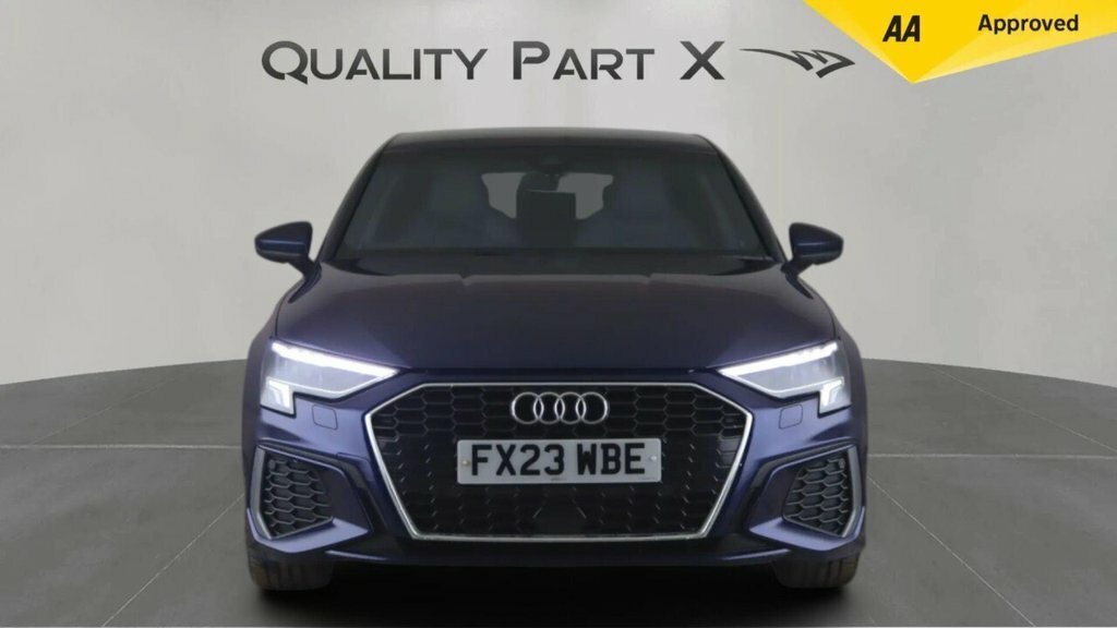 Audi A3 Hatchback FX23WBE Blue #2
