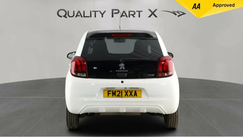 Peugeot 108 Hatchback FM21XXA White #6