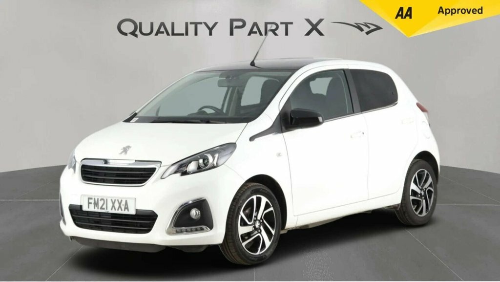 Peugeot 108 Hatchback FM21XXA White #3