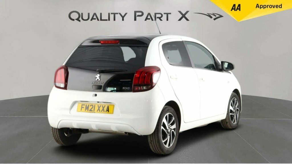Peugeot 108 Hatchback FM21XXA White #5