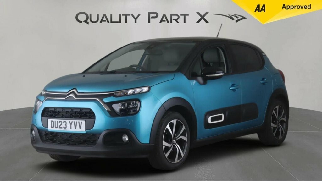 Citroen C3 Hatchback DU23YVV Blue #3