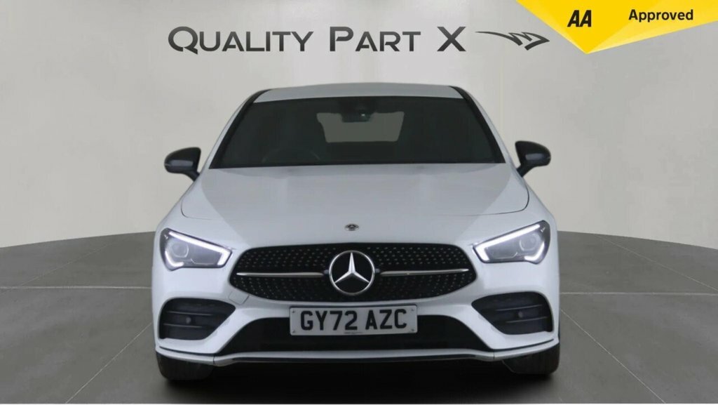 Mercedes-Benz CLA Class Saloon GY72AZC White #2