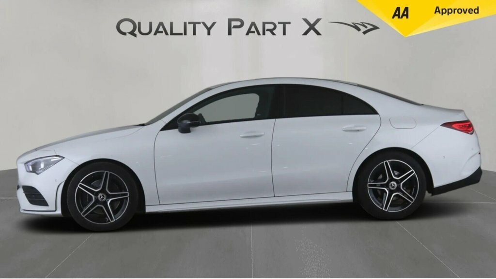 Mercedes-Benz CLA Class Saloon GY72AZC White #4