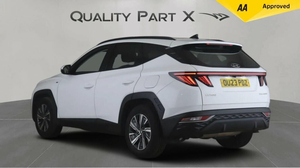 Hyundai Tucson Suv OU23PDZ White #5