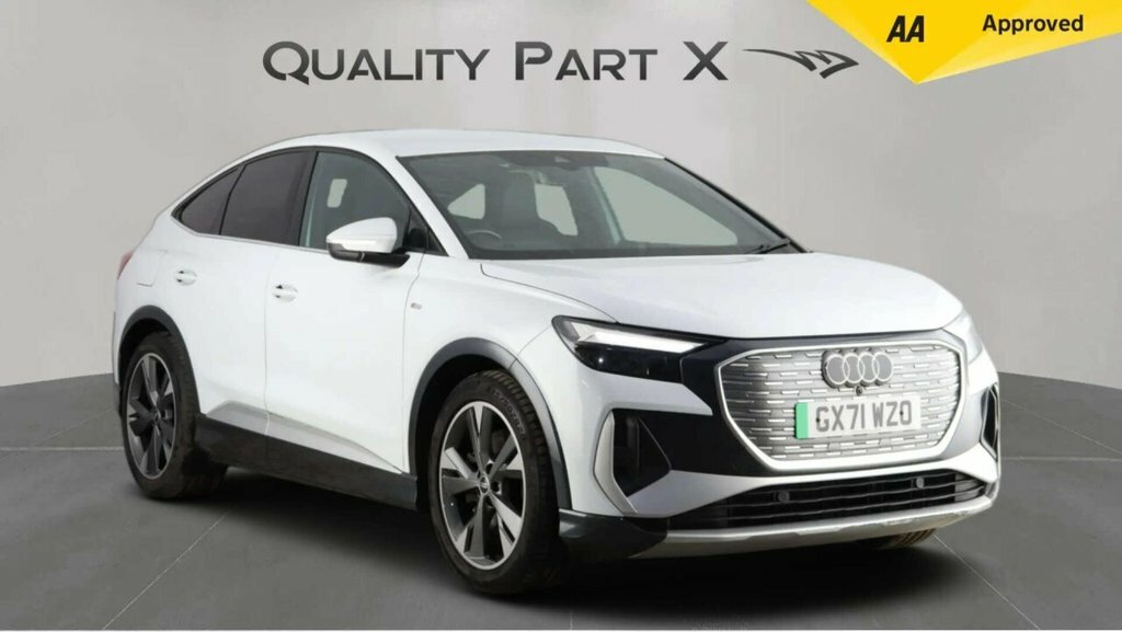 Audi Q4 E Tron Suv White