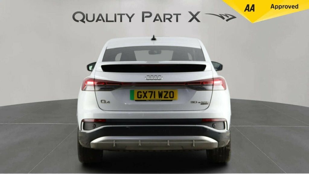Audi Q4 E Tron Suv GX71WZO White #5