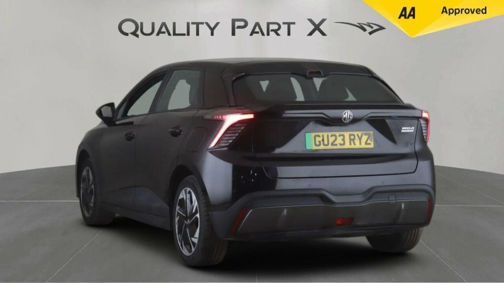 MG MG4 Hatchback GU23RYZ Black #4