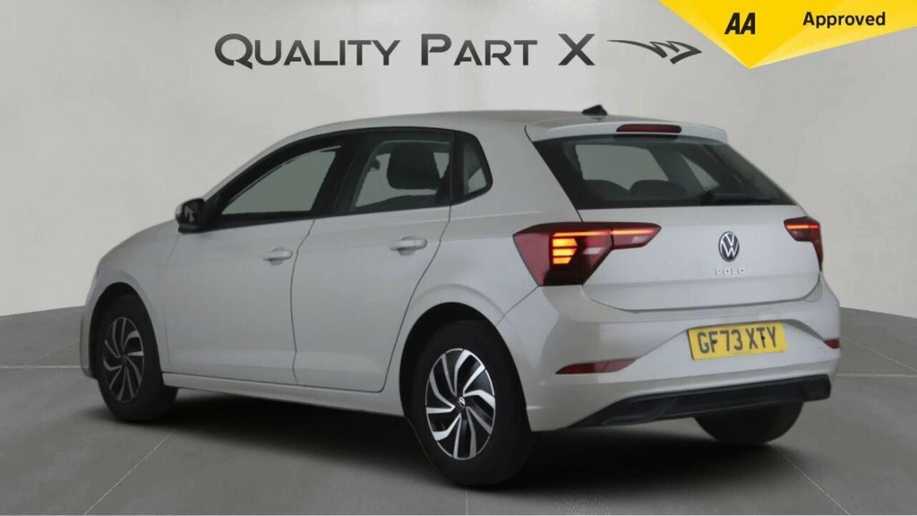 Volkswagen Polo Hatchback GF73XTY Grey #5