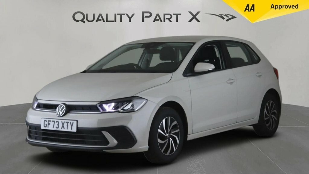 Volkswagen Polo Hatchback GF73XTY Grey #3