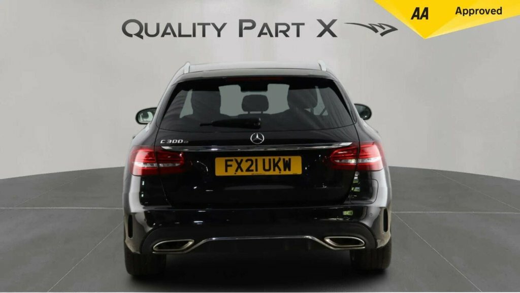 Mercedes-Benz C Class Estate FX21UKW Black #5