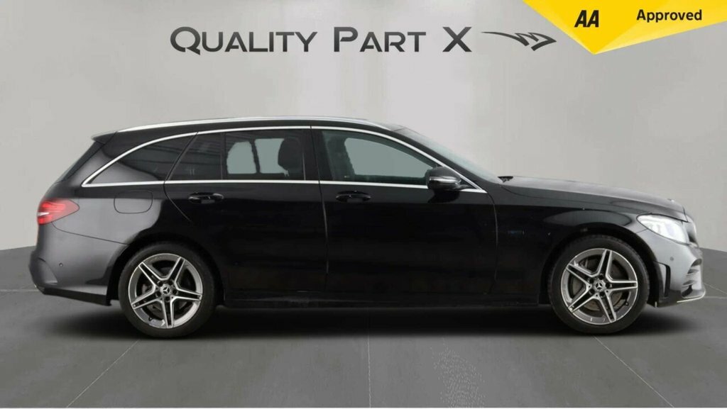 Mercedes-Benz C Class Estate FX21UKW Black #3