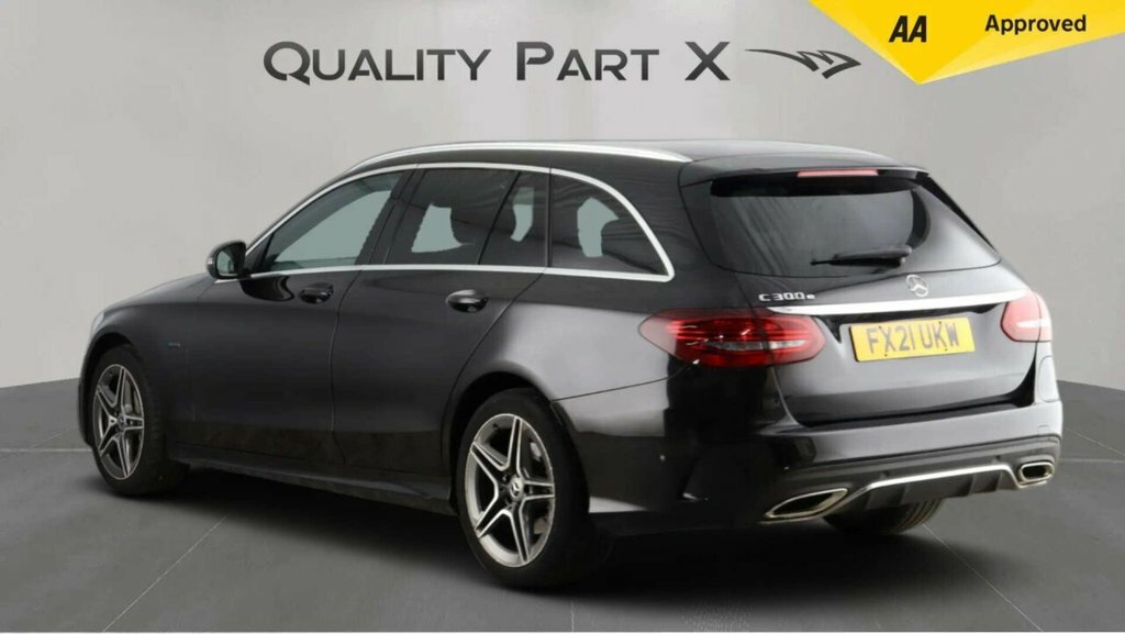 Mercedes-Benz C Class Estate FX21UKW Black #6