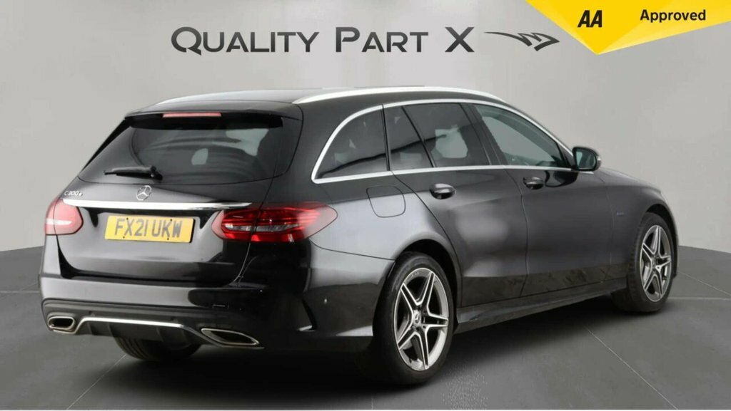 Mercedes-Benz C Class Estate FX21UKW Black #4