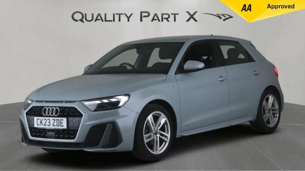 Audi A1 Hatchback CK23ZDE Grey #3