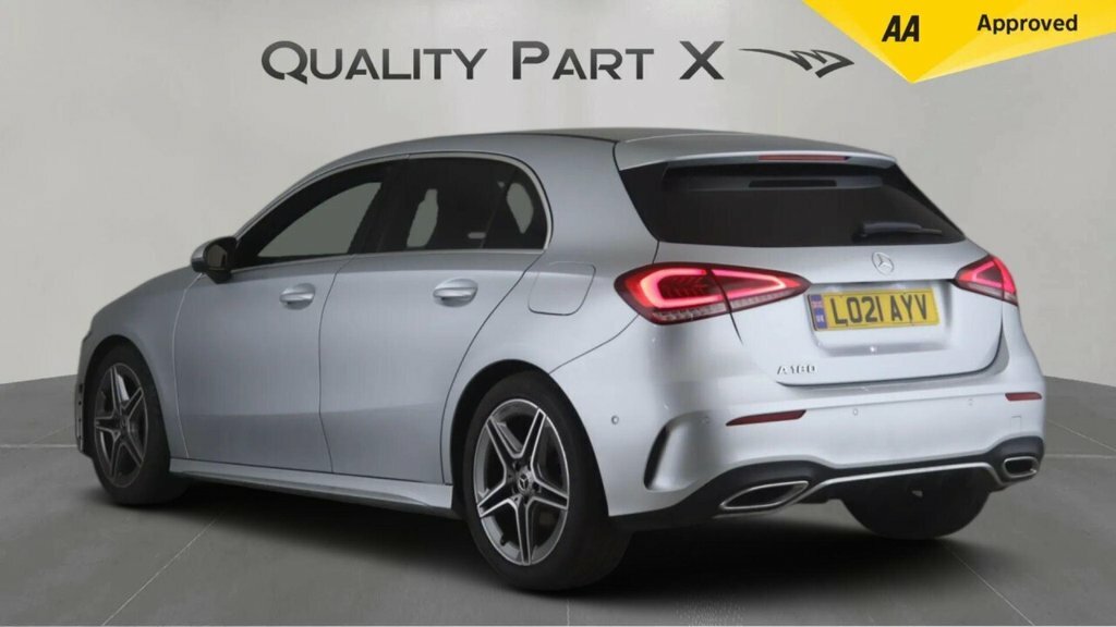 Mercedes-Benz A Class Hatchback LO21AYV Silver #5