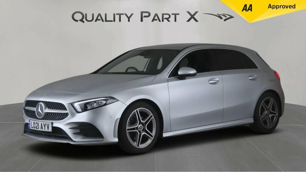Mercedes-Benz A Class Hatchback LO21AYV Silver #3