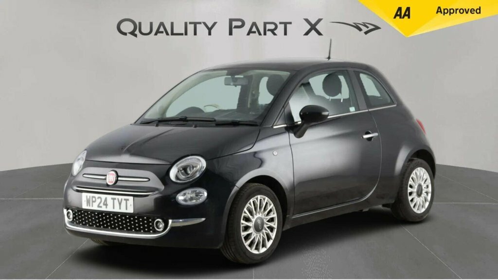 Fiat 500 Hatchback WP24TYT Black #3