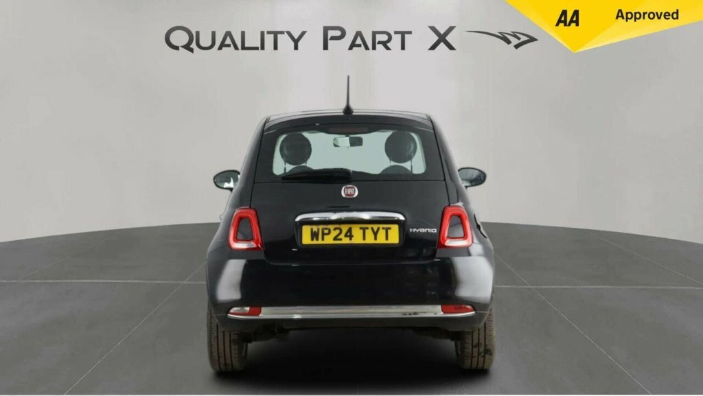 Fiat 500 Hatchback WP24TYT Black #6