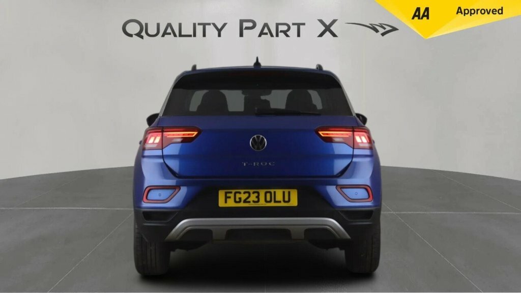 Volkswagen T-Roc Suv FG23OLU Blue #6