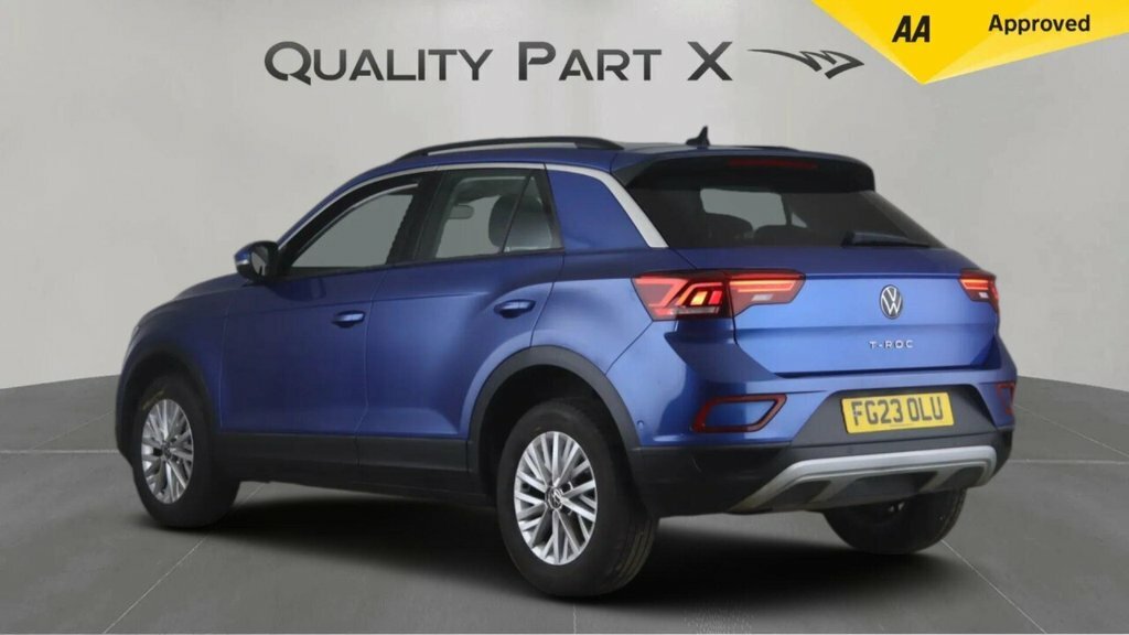 Volkswagen T-Roc Suv FG23OLU Blue #5