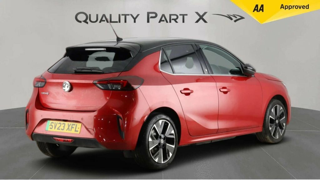 Vauxhall Corsa-e Hatchback SV23XFL Red #4