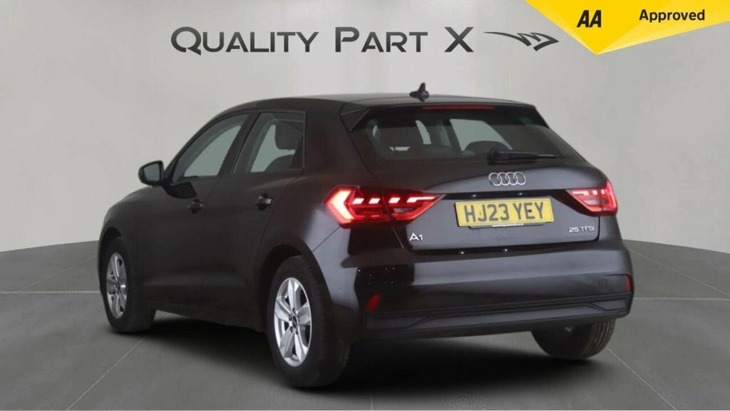 Audi A1 Hatchback HJ23YEY Black #5