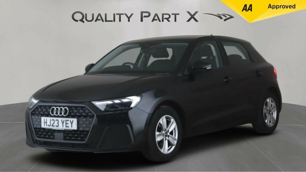 Audi A1 Hatchback HJ23YEY Black #3